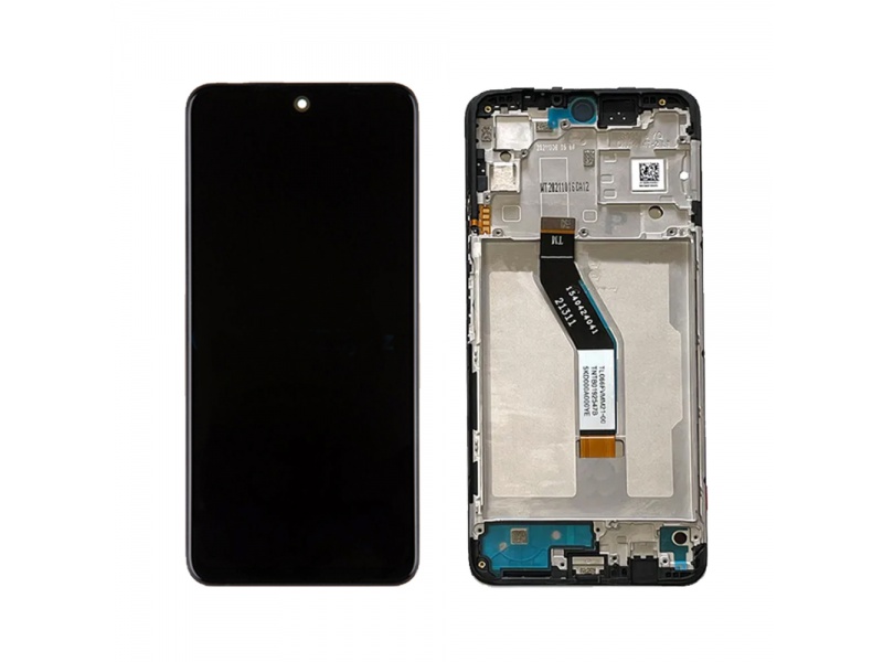 LCD + dotyk + rámeček pro Xiaomi Redmi Note 11 Pro 5G, black (Service Pack)