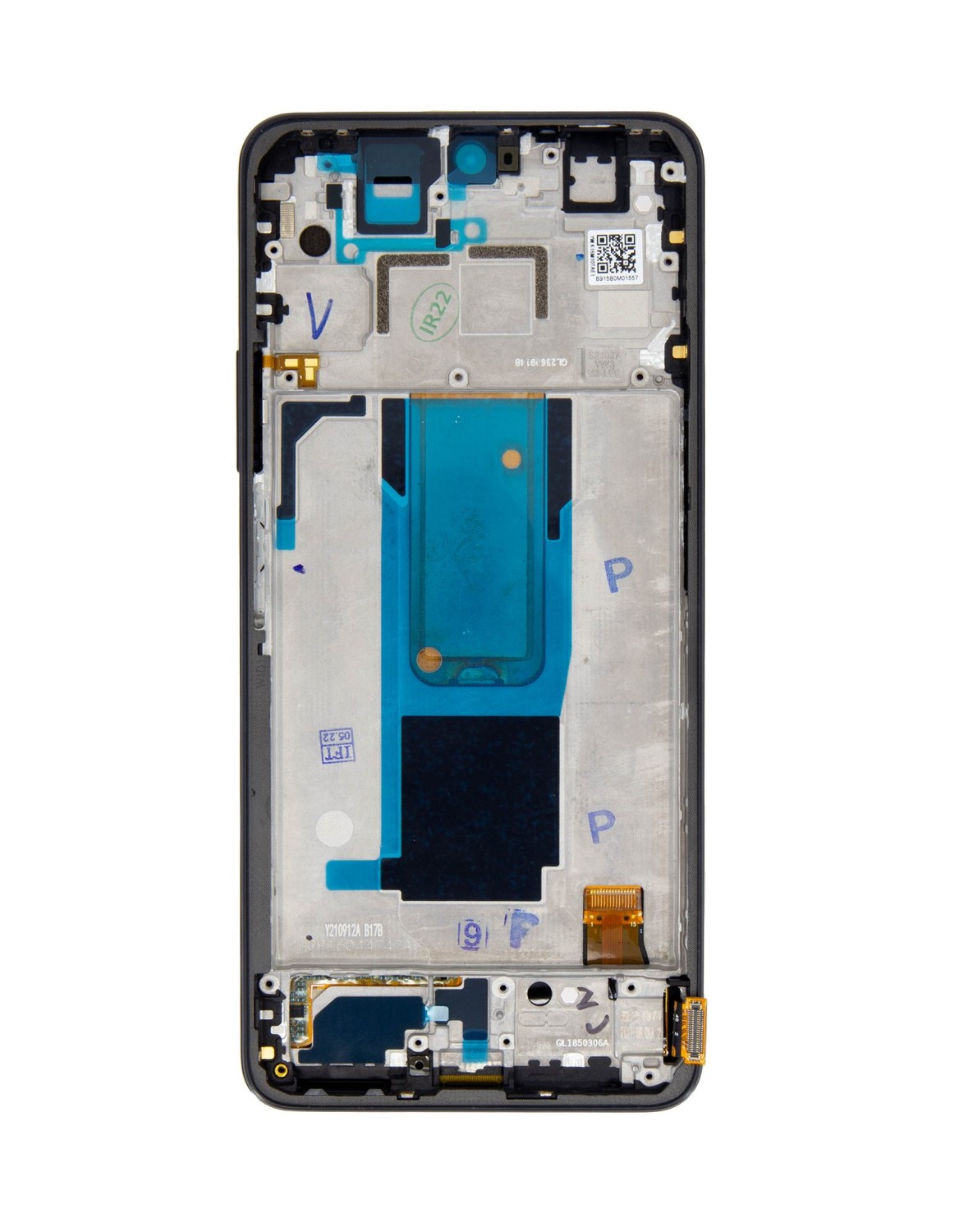 LCD + dotyk + přední kryt pro Xiaomi Redmi Note 11 Pro+ 5G, black + DOPRAVA ZDARMA