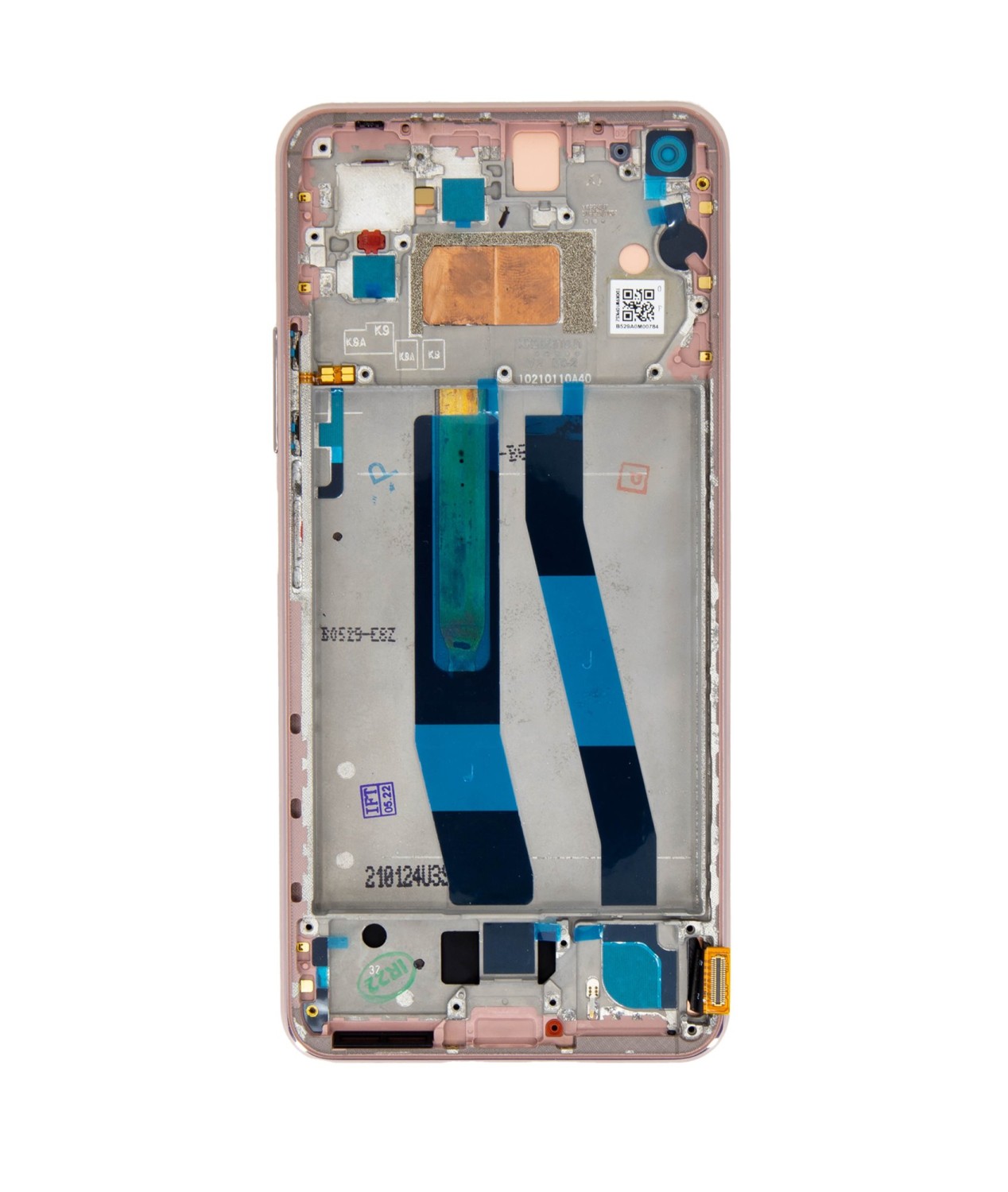 Levně LCD + dotyk + přední kryt pro Xiaomi 11 Lite 5G NE, pink