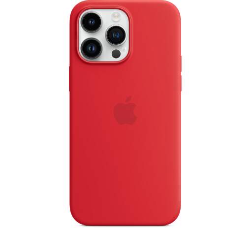 Silikonový kryt MagSafe pro Apple iPhone 14 Pro Max, red