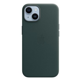 Apple kožený kryt Leather Case MagSafe pro Apple iPhone 14, forest green
