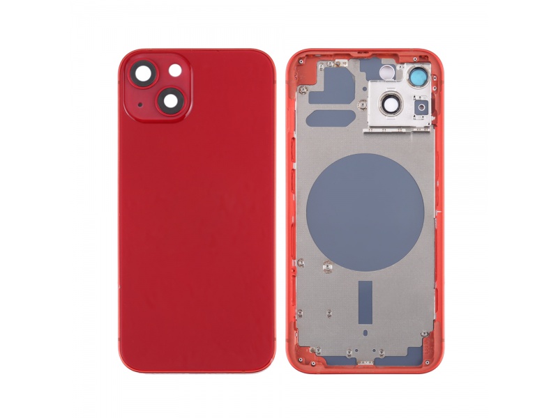 Levně Kryt baterie Back Cover pro Apple iPhone 13, red
