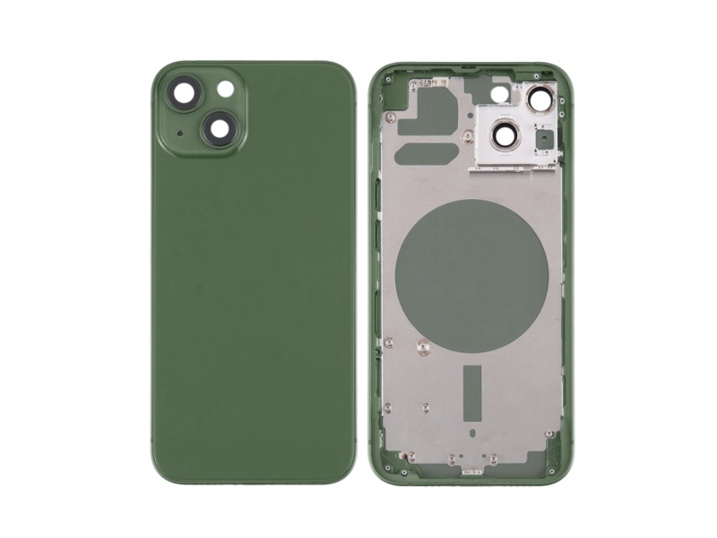 Kryt baterie Back Cover pro Apple iPhone 13, green