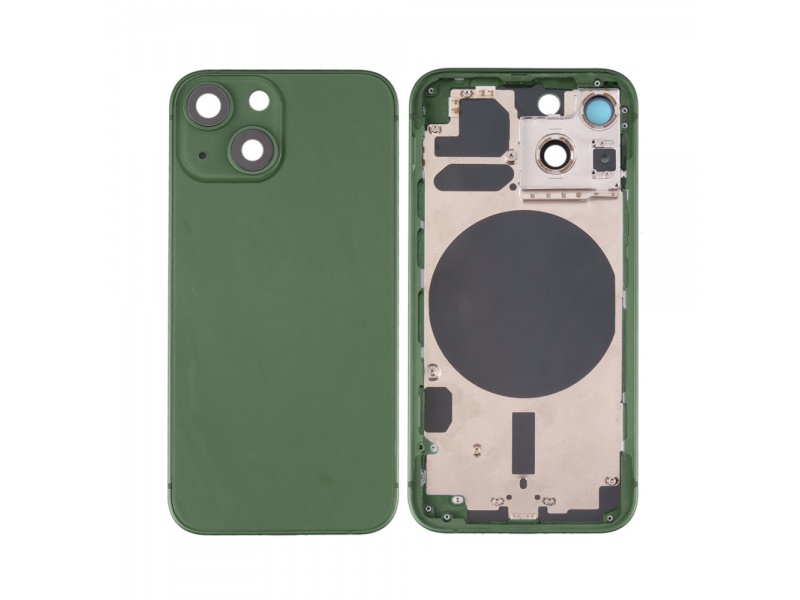 Kryt baterie Back Cover pro Apple iPhone 13 mini, green