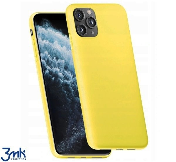 Levně Ochranný kryt 3mk Matt Case pro Apple iPhone 14 Plus, žlutozelená