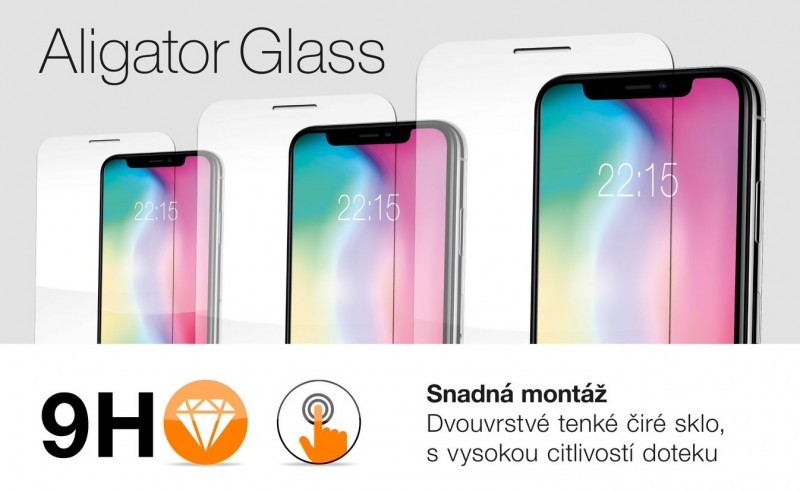 Ochranné tvrzené sklo ALIGATOR GLASS pro Vivo Y76 (5G)