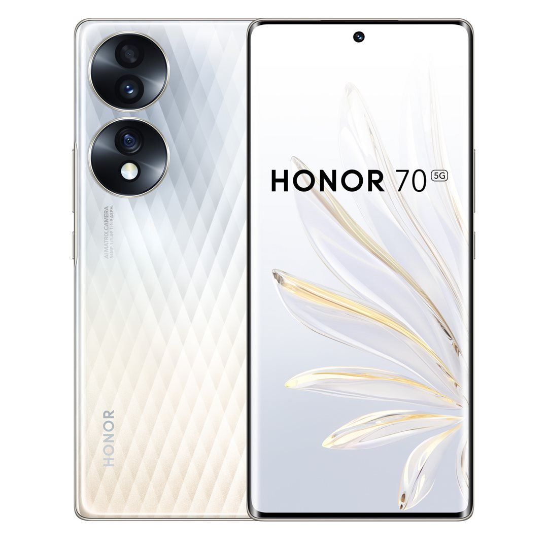 Honor 70 5G 8GB/256GB stříbrná