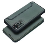 Flipové pouzdro RAZOR Book pro Xiaomi Mi 11 Lite 4G/5G / Mi 11 Lite 5G NE, tmavě zelená