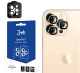 Tvrzené sklo 3mk Lens Pro ochrana kamery pro Apple iPhone 14 Plus, gold