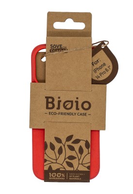 Eko pouzdro Forever Bioio proApple iPhone 14 Pro Max, červená