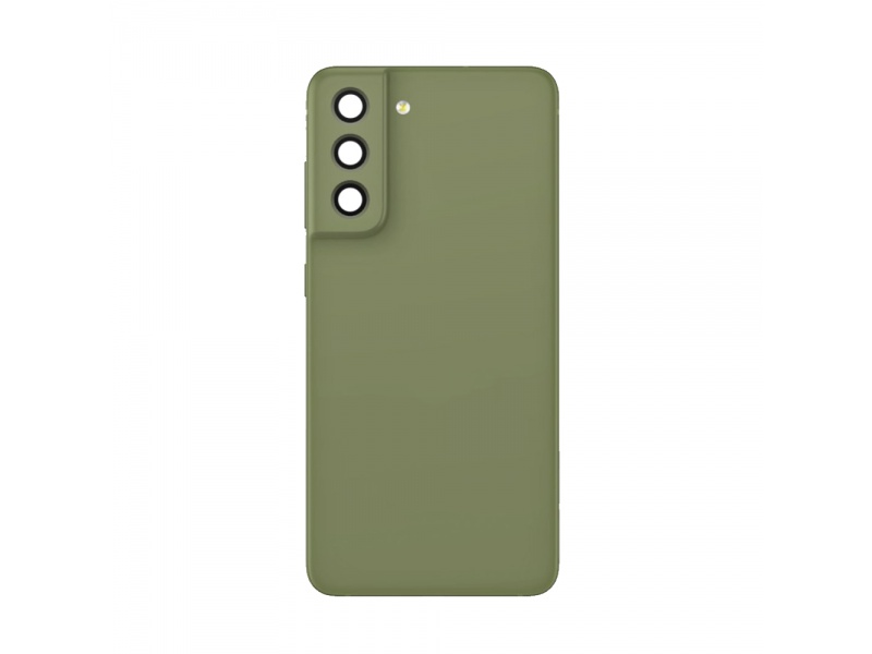Back Cover + Lens + Frame for Samsung Galaxy S21 FE G990  Green (OEM)