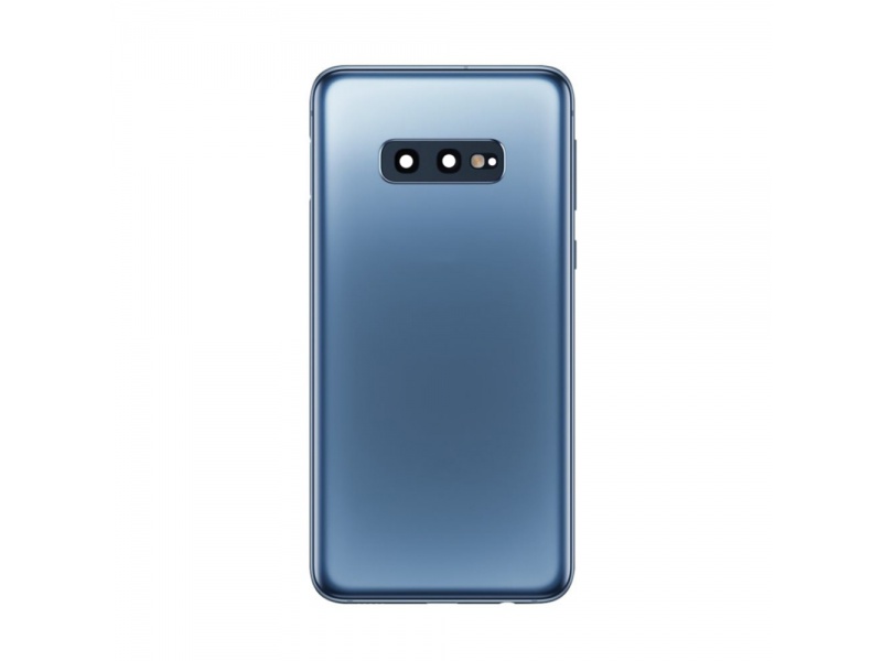 Levně Zadní kryt baterie s čočkami a rámečkem pro Samsung Galaxy S10e, blue (OEM)