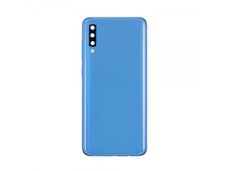 Zadní kryt baterie s čočkami a rámečkem pro SSamsung Galaxy A70, blue (OEM)