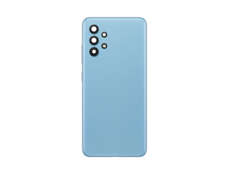 Zadní kryt baterie s čočkami a rámečkem pro Samsung Galaxy A32 4G, blue (OEM)