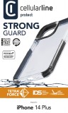 Ochranné pouzdro Cellularline Tetra Force Shock-Twist pro Apple iPhone 14 Plus, transparentní