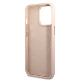Zadní kryt Guess PU 4G MagSafe pro Apple iPhone 14 Pro Max, růžová
