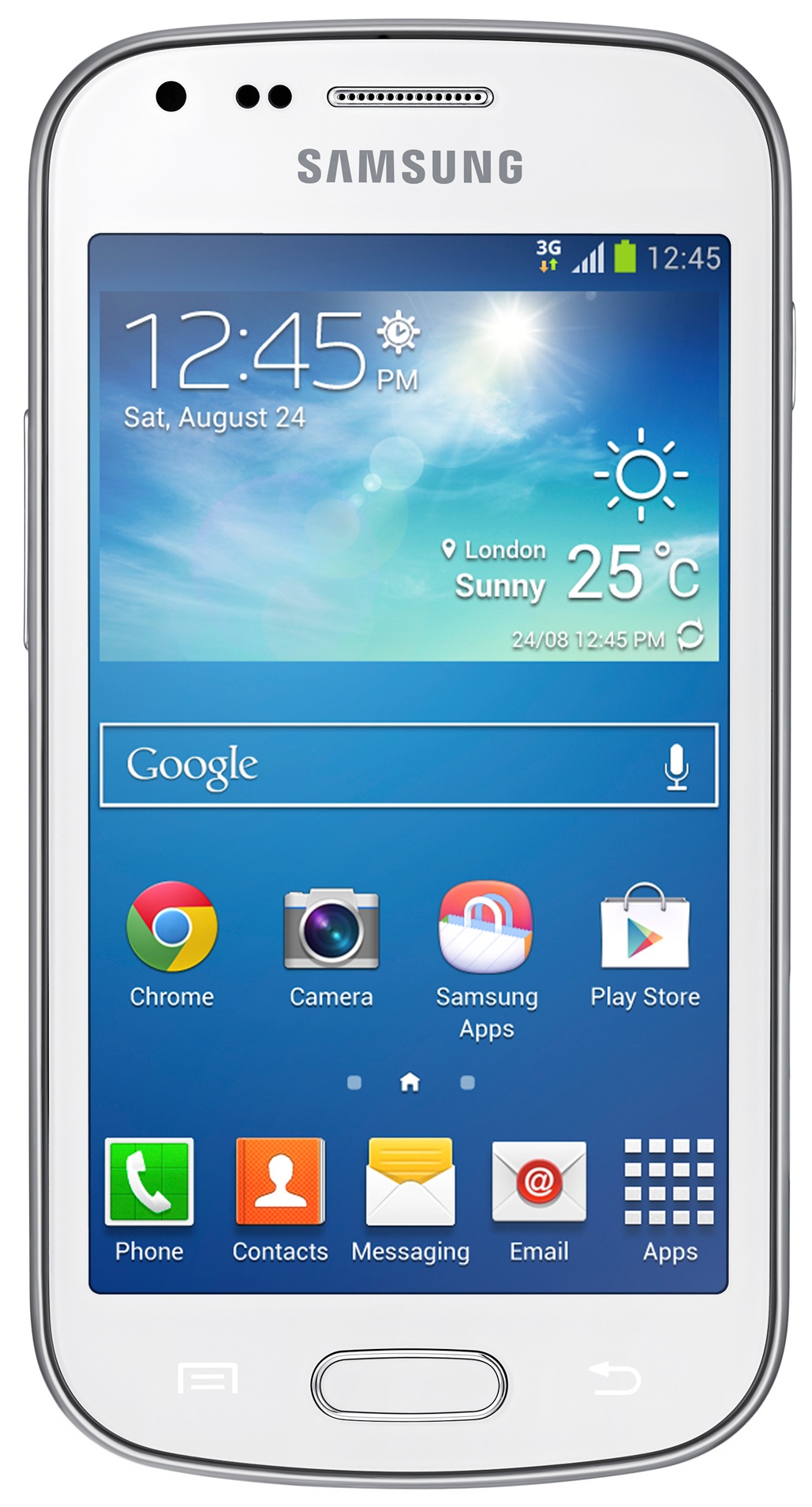 Samsung Galaxy Trend Plus (S7580) White - front