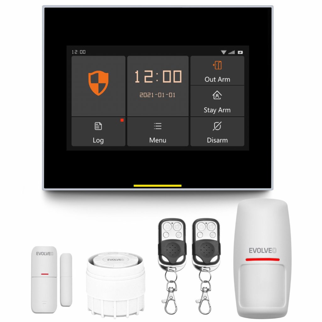 Levně EVOLVEO Alarmex Pro, chytrý bezdrátový Wi-Fi/GSM alarm