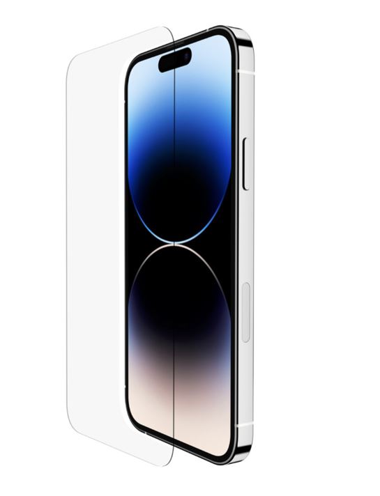 Levně Tvrzené sklo Belkin ScreenForce Pro UltraGlass pro Apple iPhone 14 Pro