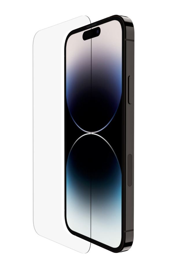Levně Tvrzené sklo Belkin ScreenForce Pro TemperedGlass pro Apple iPhone 14 Pro Max