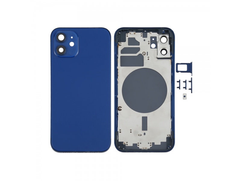 Zadní kryt baterie pro Apple iPhone 12 mini, blue + DOPRAVA ZDARMA
