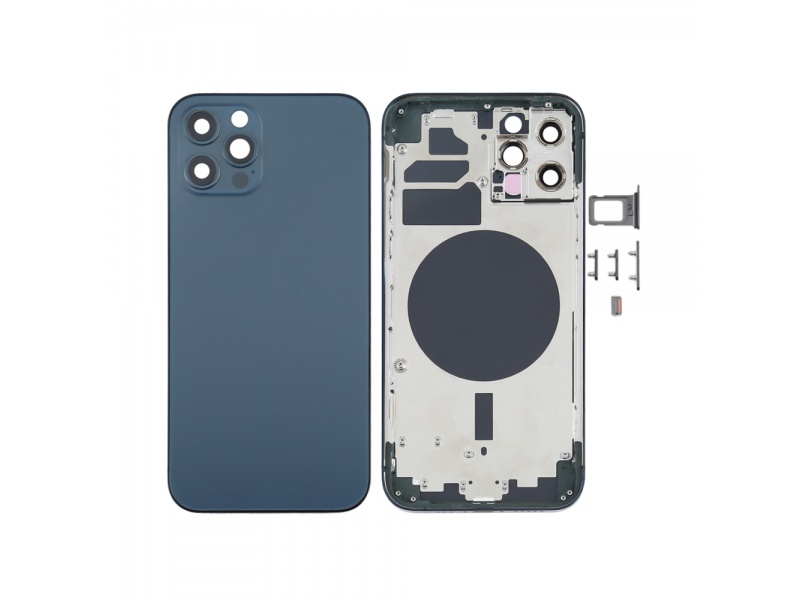 Zadní kryt baterie pro Apple iPhone 12 Pro, pacific blue + DOPRAVA ZDARMA