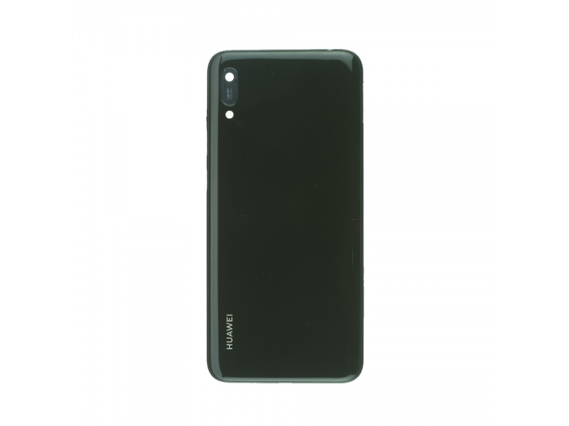 Zadní kryt baterie pro Huawei Y6 2019 bez otisku prstů, black (OEM)