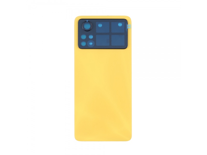 Levně Zadní kryt baterie pro Poco X4 Pro, žlutá (OEM)