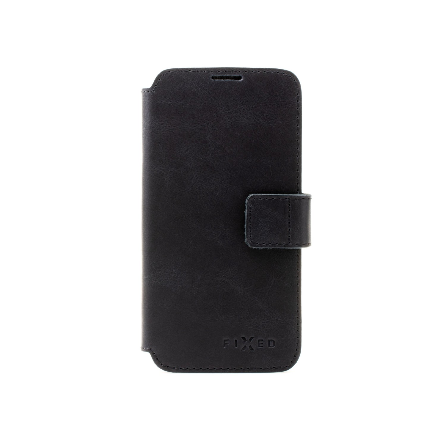 Kožené pouzdro typu kniha FIXED ProFit pro Samsung Galaxy A23, černá