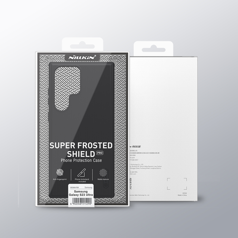 Nillkin Super Frosted PRO Zadní Kryt pro Samsung Galaxy S23 Ultra Deep Green