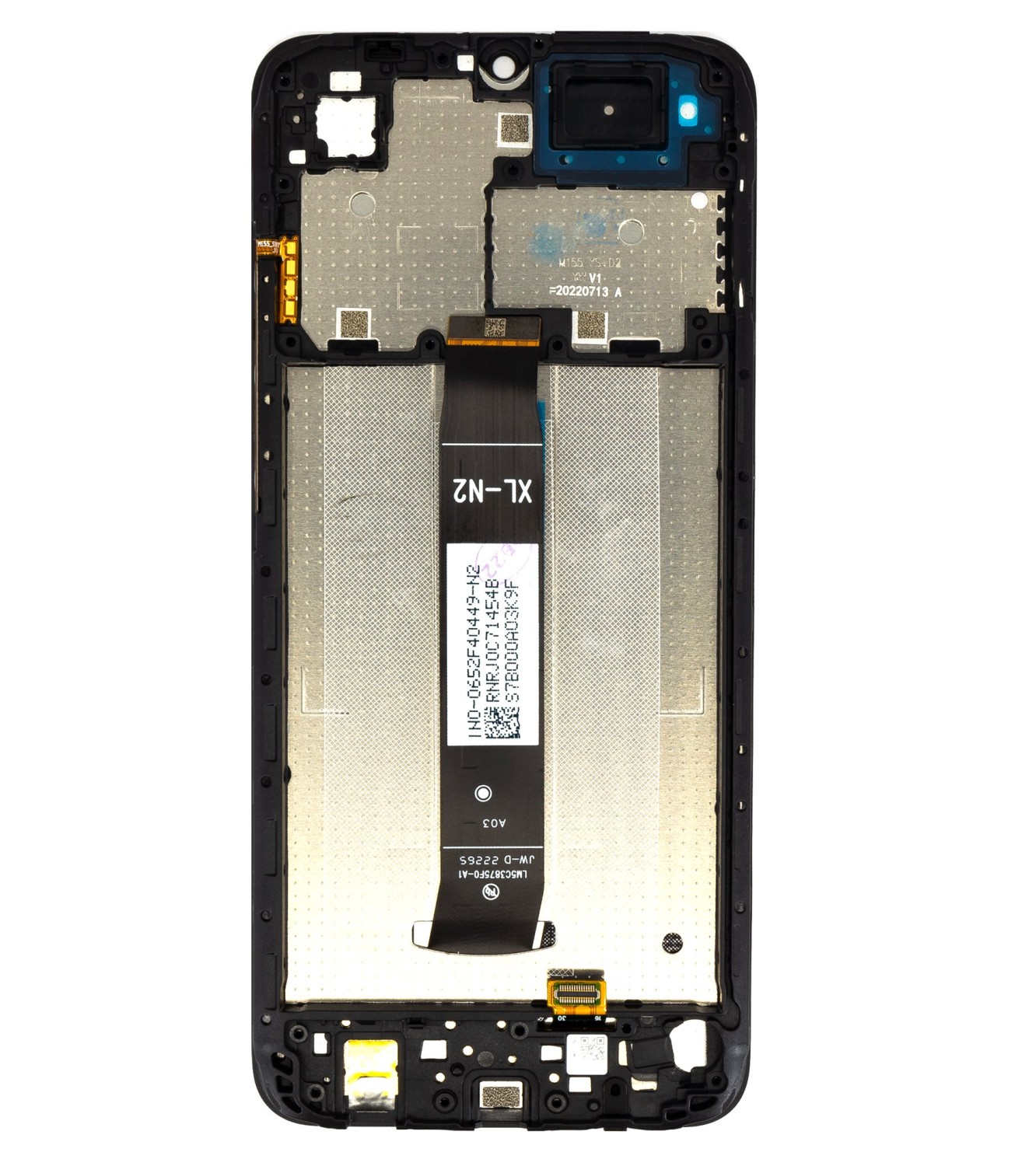 LCD + dotyk + přední kryt pro Xiaomi Redmi A1/A1+, black ( Service Pack )