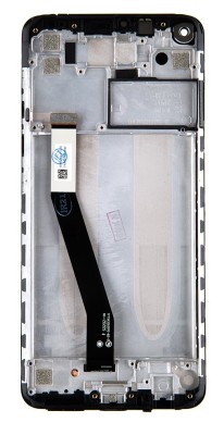 LCD + dotyk + přední kryt pro Xiaomi Redmi Note 9, black