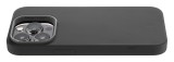 Silikonový kryt Cellularline Sensation s podporou MagSafe pro Apple iPhone 14 Pro Max, černá