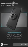 Ochranný kryt Interphone QUIKLOX pro Apple iPhone 13, černá