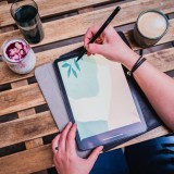 Ochranné tvrzené sklo FIXED PaperGlass Screen Protector pro Apple iPad 10,9" (2022), čirá