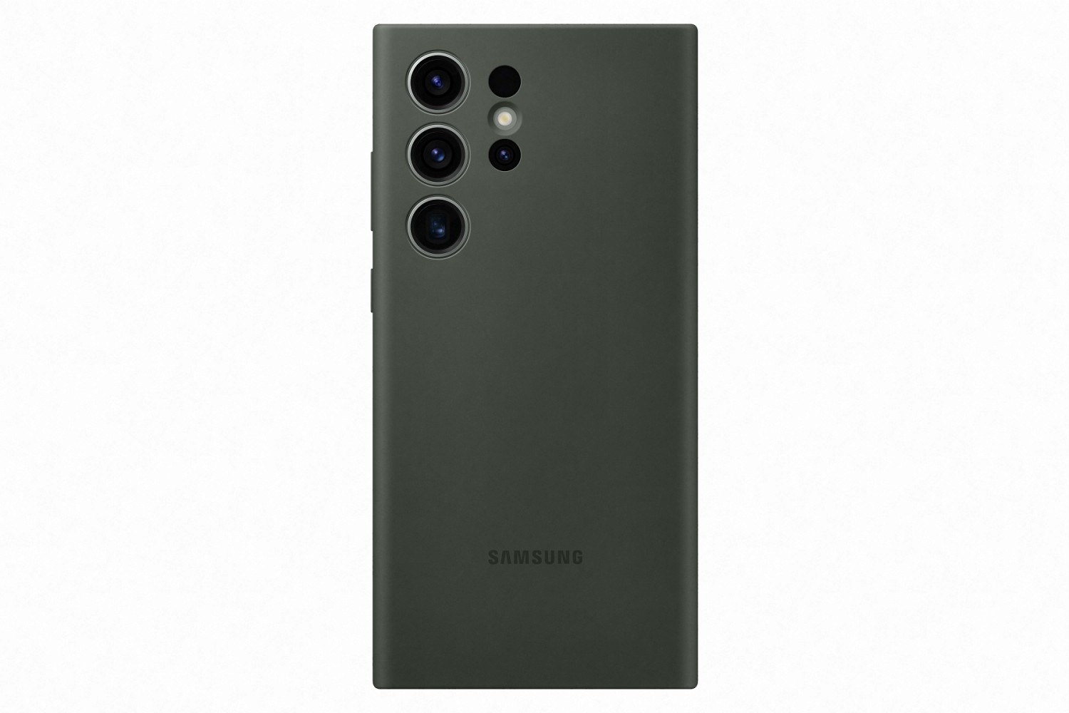 Samsung silikonový zadní kryt pro Samsung Galaxy S23 Ultra, khaki