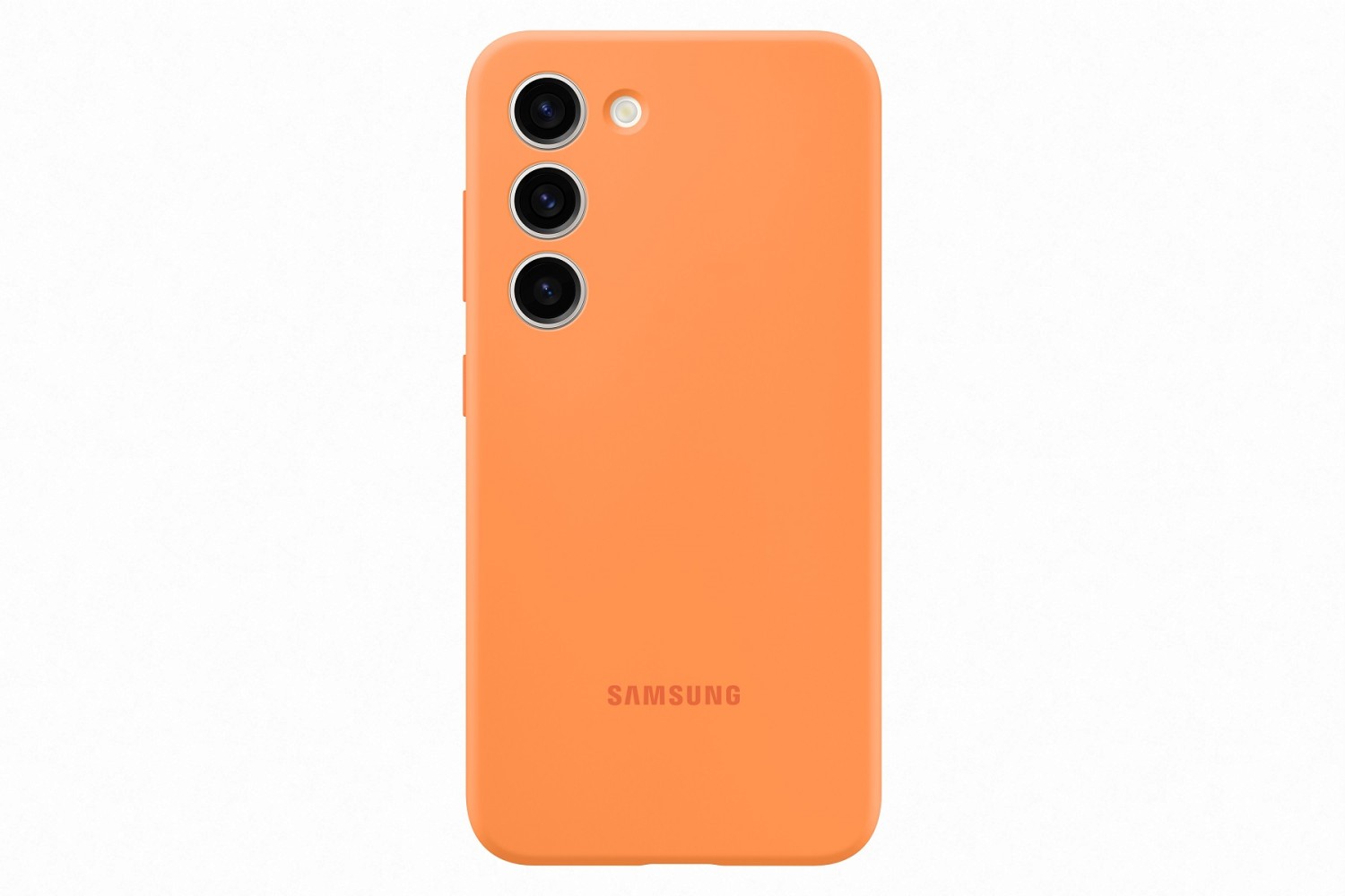 Samsung silikonový zadní kryt pro Samsung Galaxy S23+, oranžová + DOPRAVA ZDARMA