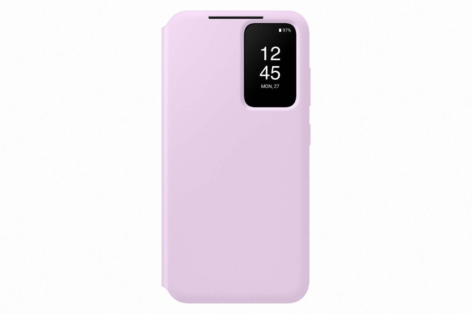 Originální flipové pouzdro Samsung Smart View pro Samsung Galaxy S23+, lilac + DOPRAVA ZDARMA
