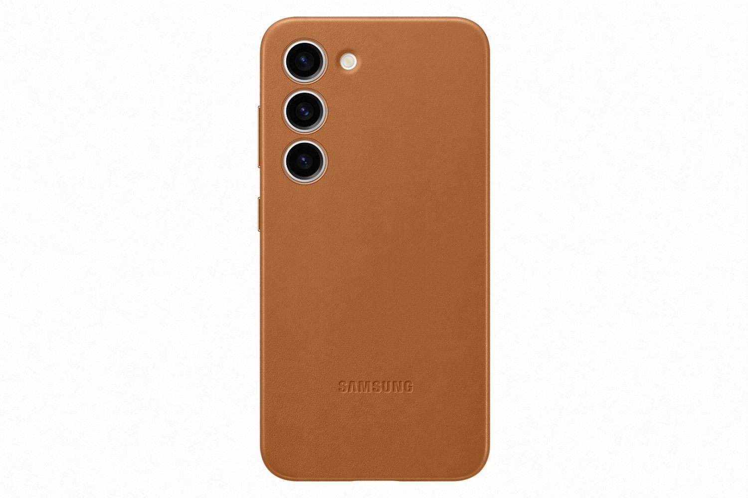 Ochranný kryt Samsung Leather Cover pro Samsung Galaxy S23+, hnědá