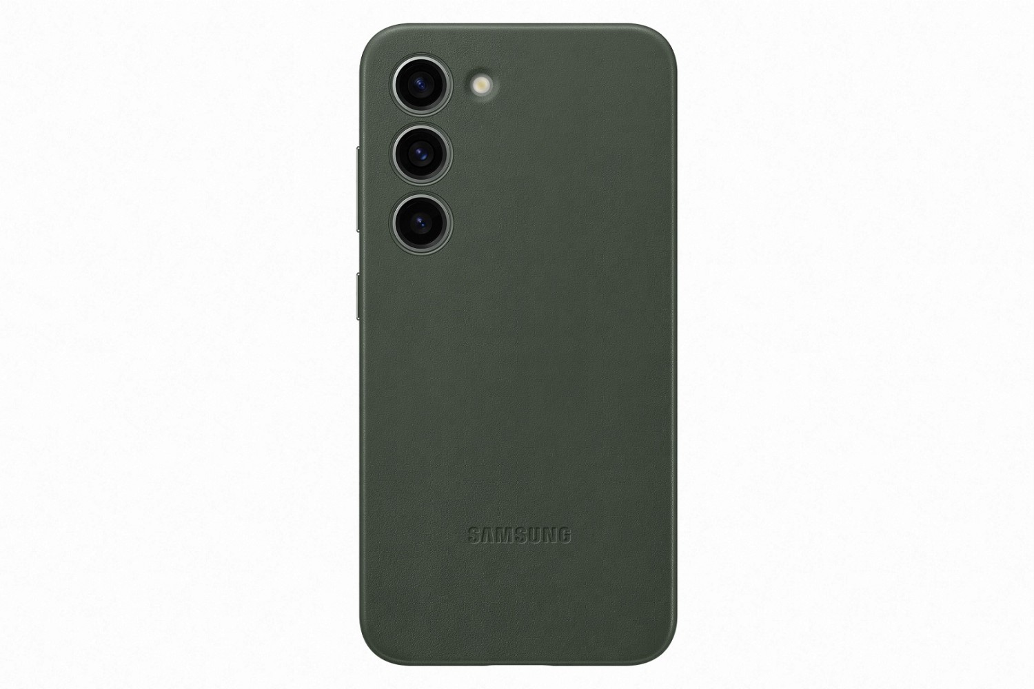 Ochranný kryt Samsung Leather Cover pro Samsung Galaxy S23, zelená + DOPRAVA ZDARMA