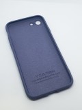 Zadní silikonový kryt YCADEN pro Apple iPhone 8, šedá