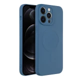 Ochranný silikonový kryt Mag Cover pro Apple iPhone 13, modrá