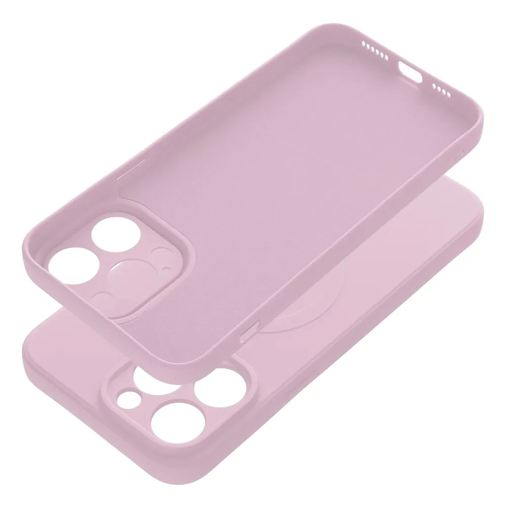 Ochranný silikonový kryt Mag Cover pro Apple iPhone 13, růžová