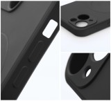 Ochranný silikonový kryt Mag Cover pro Apple iPhone 14, černá