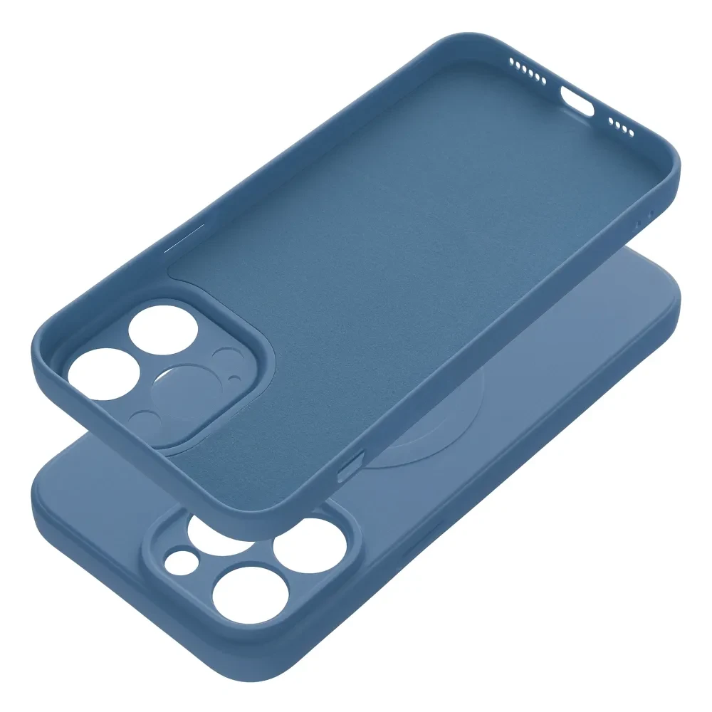 Ochranný silikonový kryt Mag Cover pro Apple iPhone 14, modrá