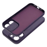 Ochranný silikonový kryt Mag Cover pro Apple iPhone 14 Pro, tmavě fialová