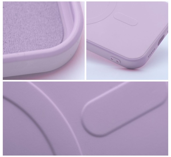 Ochranný silikonový kryt Mag Cover pro Apple iPhone 14 Plus, růžová