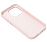 Ochranný kožený kryt Mag Cover pro Apple iPhone 14, světle růžová