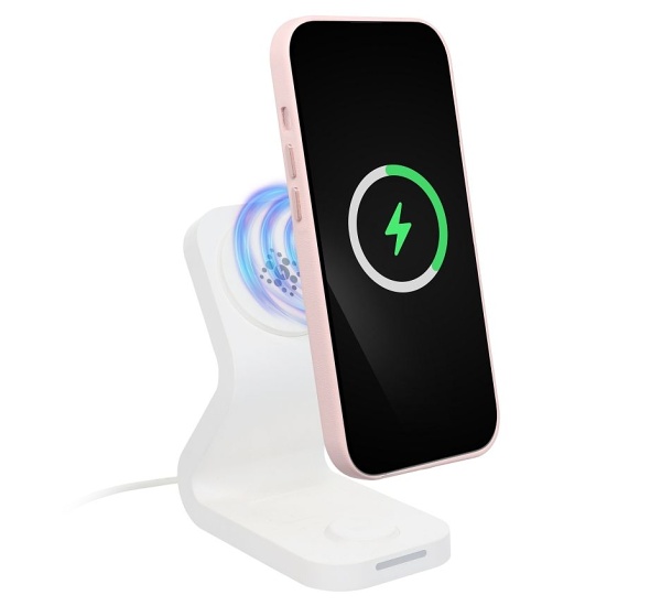 Ochranný kožený kryt Mag Cover pro Apple iPhone 14 Pro, světle růžová (obrázek 3)