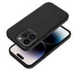 Ochranný kožený kryt Mag Cover pro Apple iPhone 14 Pro, černá